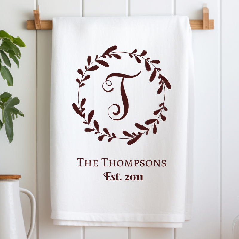 Personalized Kitchen Towel Main Image